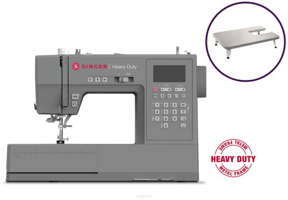 Heavy Duty 6800C Sewing Machine Extension Table Bundle D24021 SINGER Machines