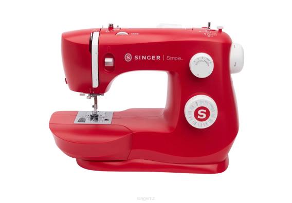 Simple 3337 Red Sewing Machine D24075 SINGER Machines