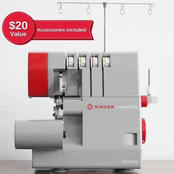 HD0450S Heavy Duty Serger D24026 SINGER Machines